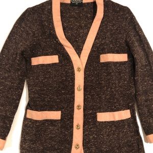 Chanel Button Down Sweater